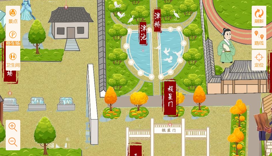 手繪地圖景區語音講解導覽系統：智慧景區建設的基石